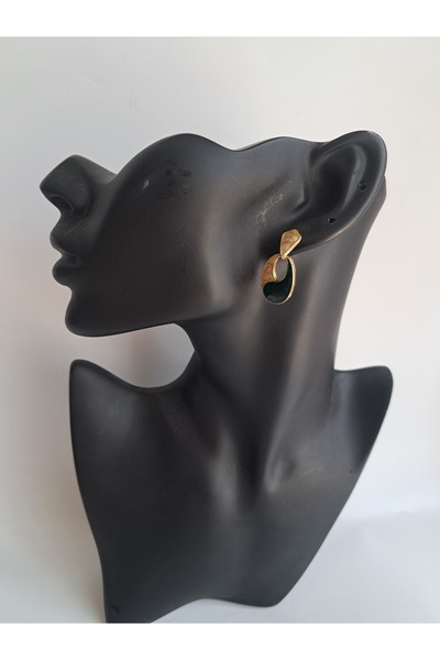 BHR AKSESUAR Yeşil Sarı Retro Küpe