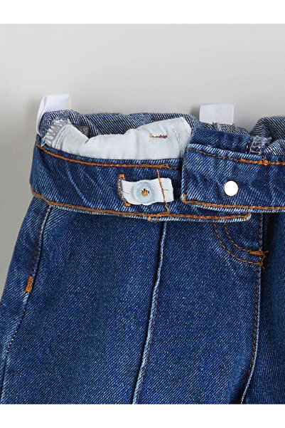 LC Waikiki Beli Ayarlanabilir Kız Çocuk Jean Pantolon