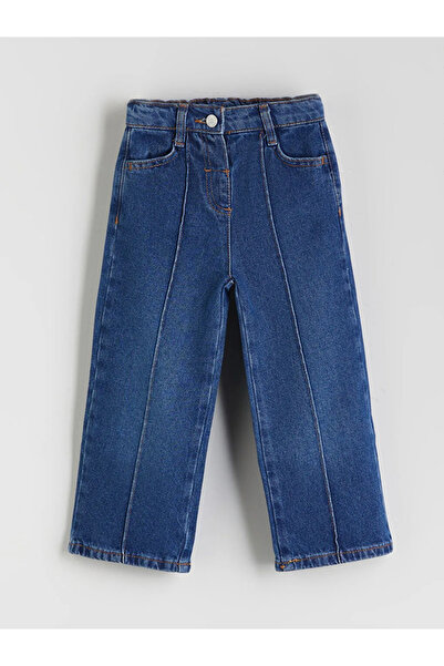 LC Waikiki Beli Ayarlanabilir Kız Çocuk Jean Pantolon