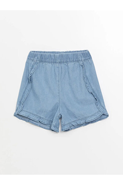 LC Waikiki Basic Baby Girl Jean Shorts