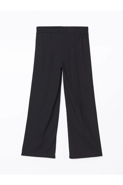 LC Waikiki Elastic Waist Textured Women's Trousers