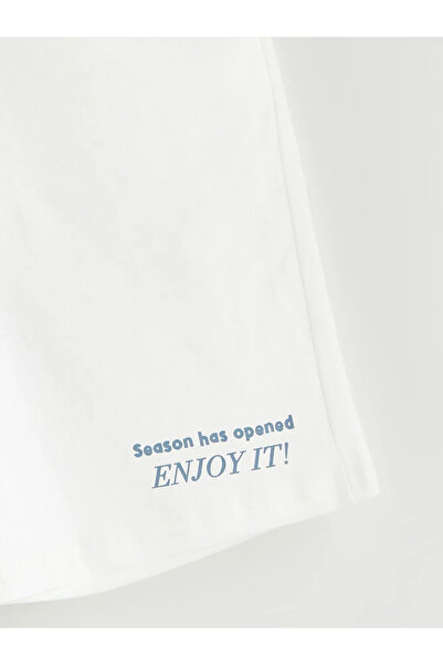 LC Waikiki Crew Neck Boys T-Shirt and Shorts