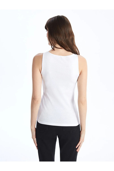 LC Waikiki Women's U-Neck Plain Undershirt