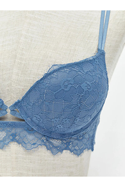 LC Waikiki Balenli Dolgulu Dantelli Fantezi Tişört Sütyen