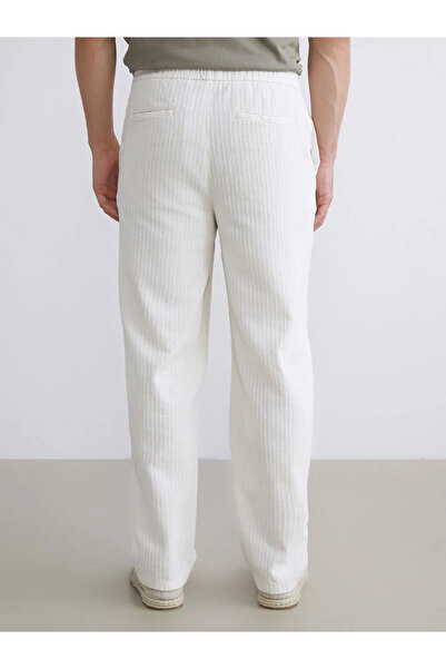 LC Waikiki Standard Fit Linen Look Men's Trousers