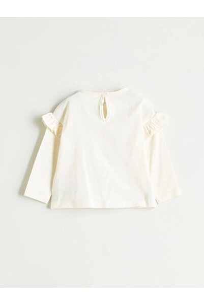 LC Waikiki Crew Neck Printed Baby Girl Blouse and Leggings Set of 2