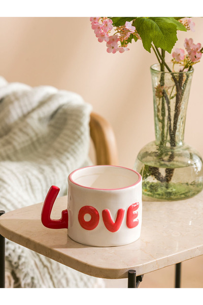 LC Waikiki Printed Ceramic Mug 330 ml