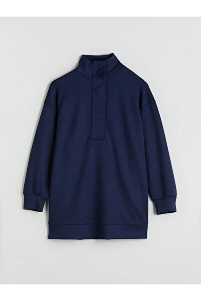 LC Waikiki Tunica hanorac supradimensionat pentru dama cu guler stand