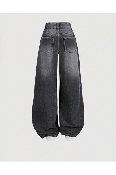 komera Smoked Baggy Jean Pants