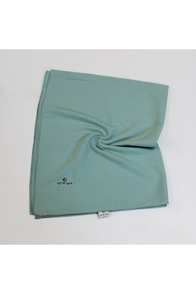 QUM İPEK Cotton Jazz Shawl Mint