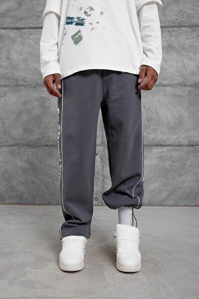 NOMARC Ανδρικό παντελόνι Smoked Gc Studio Written Baggy Fit