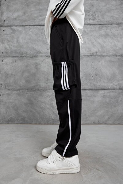 NOMARC Black Sweatpants with Pocket Detail