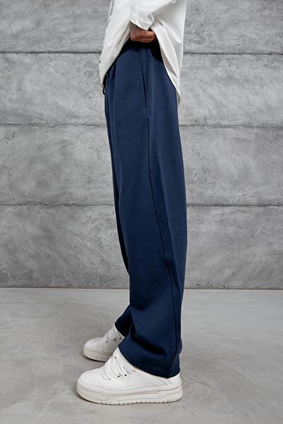 NOMARC Чоловічі сині базові спортивні штани