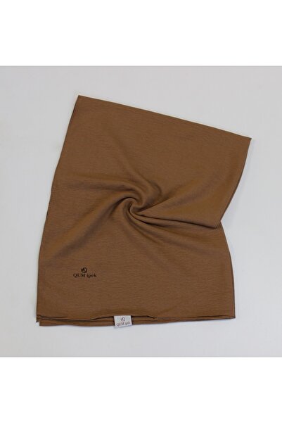 QUM İPEK Cotton Jazz Shawl Caramel