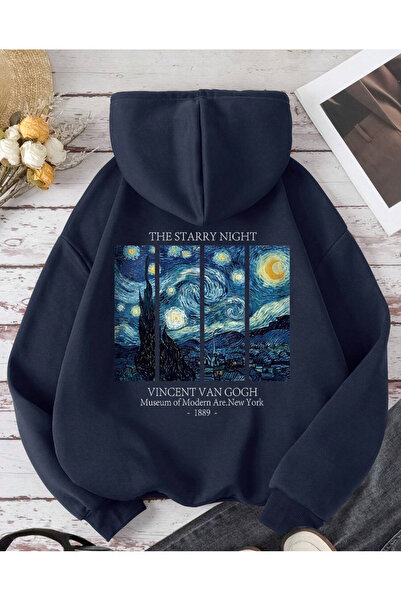 LAYORA Худі з зручним кроєм – бавовняне, повсякденний стиль