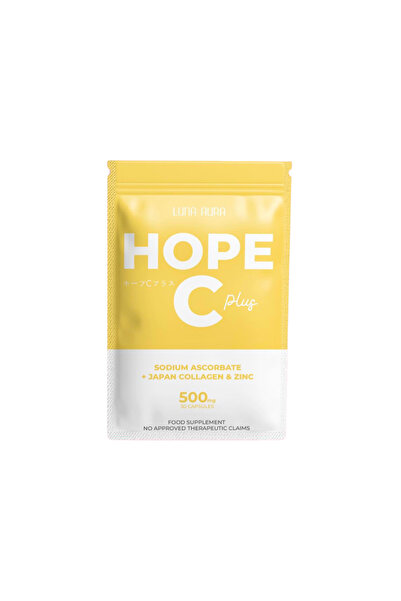 Luna Aura هوب سي بلس - أسكوربات الصوديوم + الكولاجين الياباني والزنك