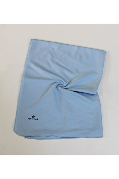 QUM İPEK Cotton Jazz Shawl Baby Blue