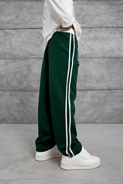 NOMARC Erkek Yeşil 91 Curry Pepper Baskılı Eşofman Altı