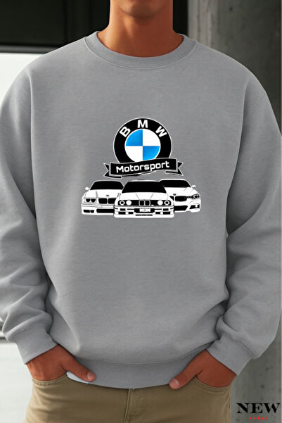 New Shine Printed Crew Neck Sweatshirt
