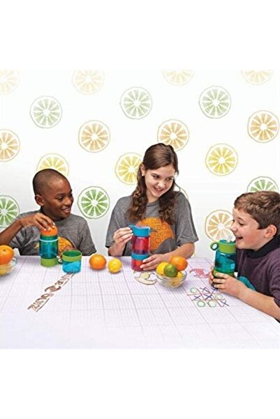 Go İthalat Citrus Lemon Squeezer Practical Detox Toxin Removal Water Bottle Sports Bottle (5273)