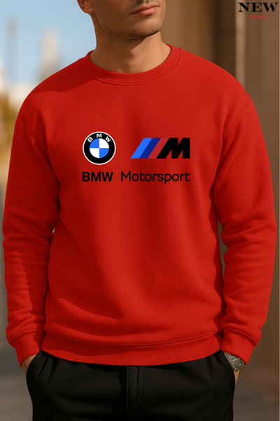 New Shine Printed Crew Neck Sweatshirt