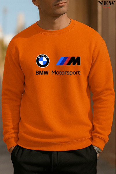 New Shine Printed Crew Neck Sweatshirt