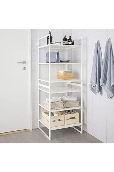 IKEA Shelf Unit Jonaxel, White (50×51×70 cm)