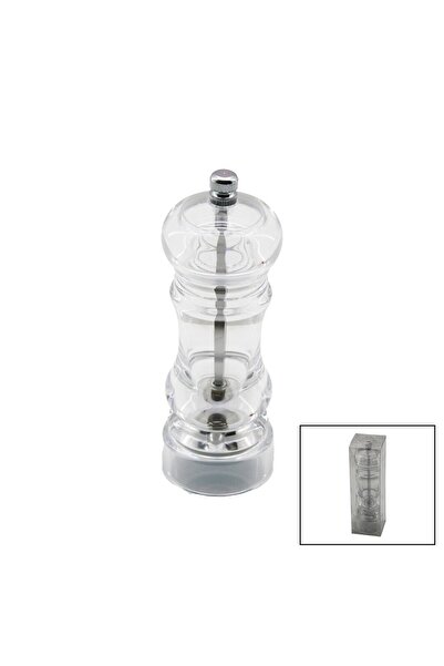 Go İthalat مطحنة توابل بلاستيكية كبيرة شفافة من الكريستال (5273)