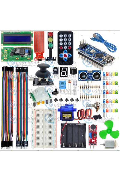 eğiteklab Arduino Nano Süper Başlangıç Seti