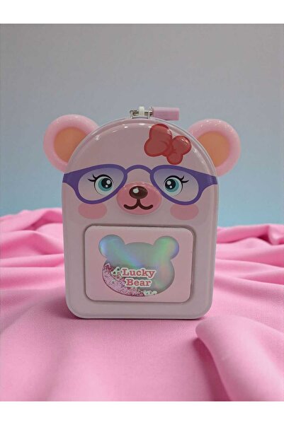 Mrt Character-Shaped Piggy Bank with Lock and Spare Key