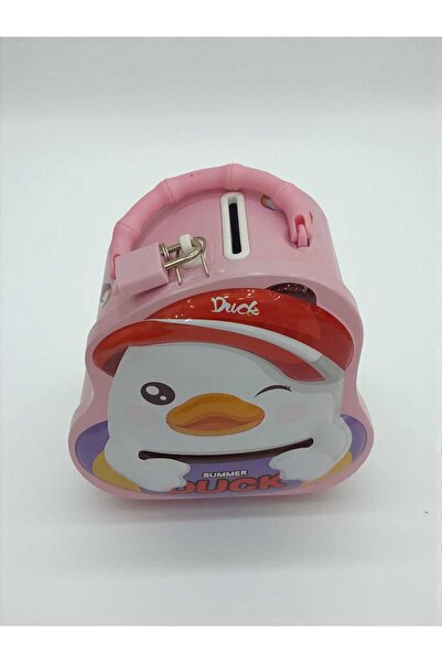 Mrt Character-Shaped Piggy Bank with Lock and Spare Key