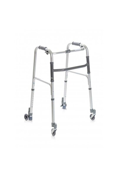 Moretti Spa Cadru de mers pliabil cu 4 roti fixe – RP738