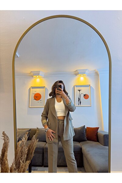 Seroş Butik Haki Blazer Ceket