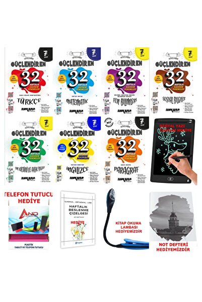 Ankara Yayıncılık 2025-2026 Müfredat 7 Sınıf Tüm Dersler Güçlendiren-Geliştir...