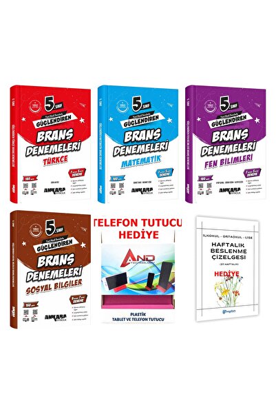 Ankara Yayıncılık 2025-2026 Müfredat 5 Sınıf Tüm Dersler Güçlendiren Branş De...
