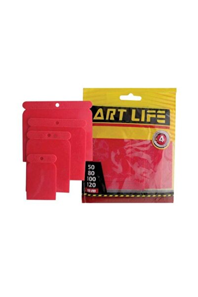 Generic Art Life Plastic Putty Knife Set – 4 Sizes for Home and Painting Uses