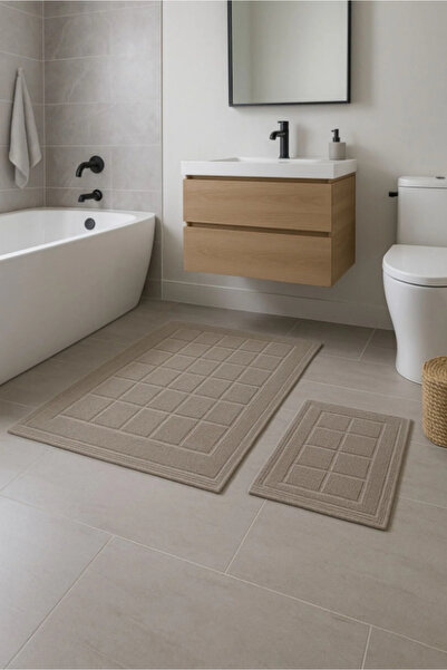 Özdilek Nev Brand 2-Piece Bath Mat Carre