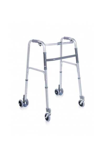 Moretti Spa Cadru de mers pliabil cu roti duble – RP743