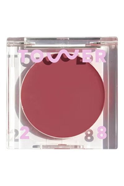 Tower 28 Beauty أحمر خدود كريمي ندى للشفاه والخدود من تاور 28 بيتش بليز، ساعات العمل - لون بنفسجي فاتح 4.5 غرام