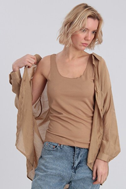 MATTİ MODA Kadın Kaşkorse Basic Atlet