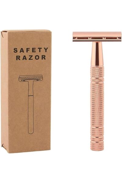 Other ماكينة حلاقة آمنة ذات حدين مع 10 شفرات حادة وفرشاة، ماكينة حلاقة قابلة ...