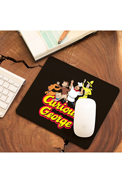 OEM Mousepad Curious George Gradina Zoologica Cimpanzeu