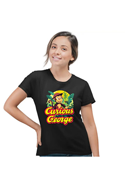 OEM Tricou Femei Curiosul George Jungla Desene Animate