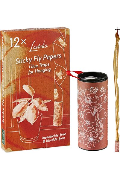 Livaia Capcană pentru muște de interior - 12 benzi adezive