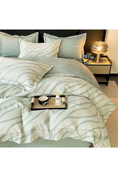 FIONNA.RO Lenjerie Din Bumbac Tip Finet PREMIUM Luxury Cu Elastic - Wild Dungi