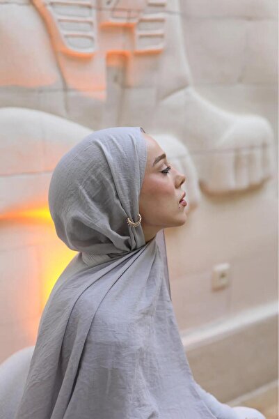 EM&FA TEKSTİL Plain Cotton Shawl