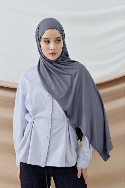 EM&FA TEKSTİL Plain Combed Cotton Shawl