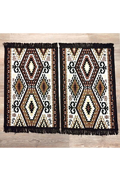 OEM 1+1 Traditional carpets, double-sided, size 60x90cm H&H34