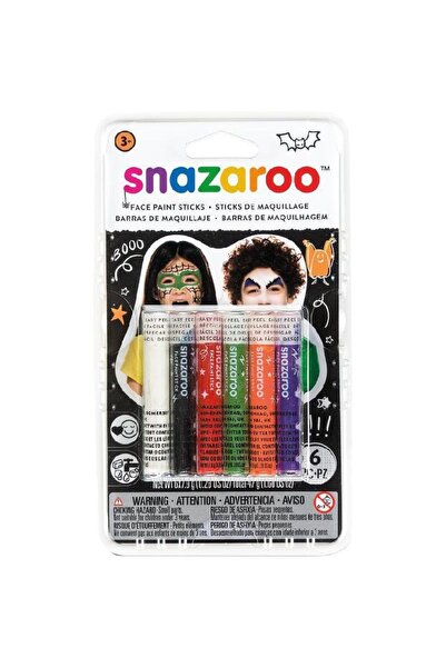Snazaroo أقلام تلوين الهالوين للوجه والجسم