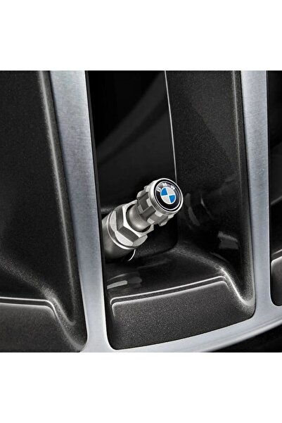 BMW Set 4 capace de supapă pentru jante cu logo OE